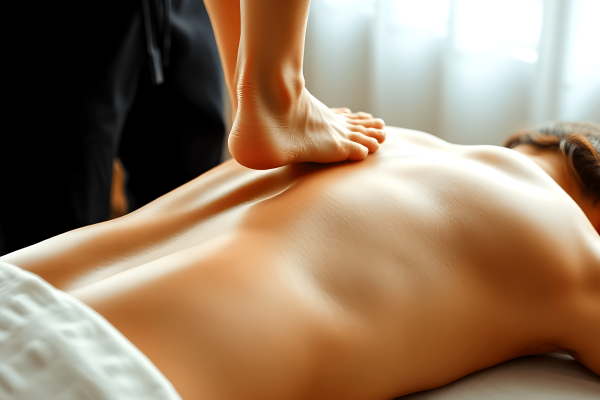 Oasis Spring Massage - Back Walk Massage with Oil